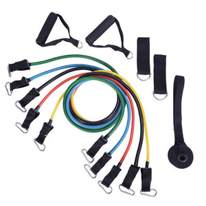 Indoor 11 Piece Resistance Bands Set